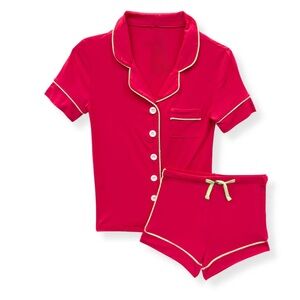 KatieJNY Pink Bamboo Short Pajama Set –

TWEEN LYNN SOLID SHORTS LOUNGE SET